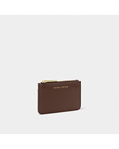 Katie Loxton Hana Coin and Card Holder - Chocolate